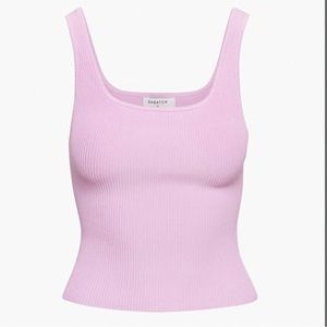 Babaton Sculpt Knit Tank in Lyrical Lilac